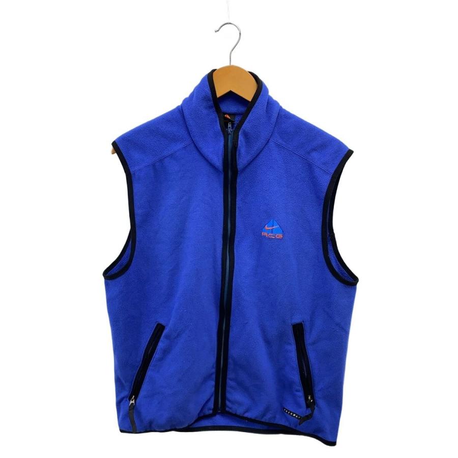 NIKE ACG◇フリースベスト/M/ポリエステル/BLU/S7 FET : セカンド