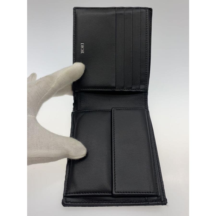 Christian Dior◇2つ折り財布/--/BLK/総柄/メンズ// : セカンド