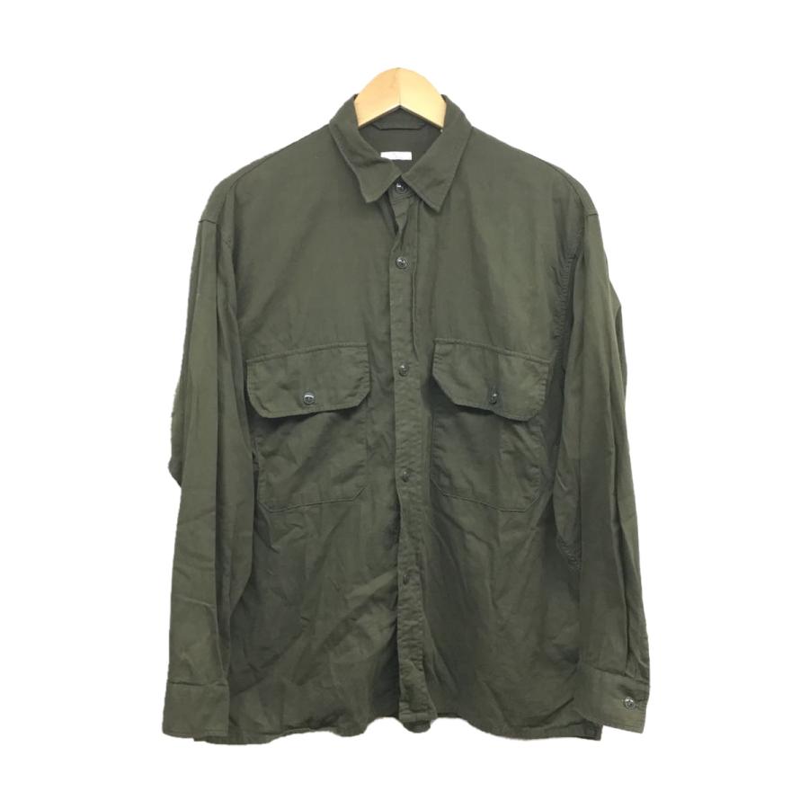 COMOLI◆21SS/ベタシャンCPOシャツ/長袖シャツ/2/コットン/カーキ/T01-02011/  :2339950166930:セカンドストリートYahoo!店 - 通販 - Yahoo!ショッピング