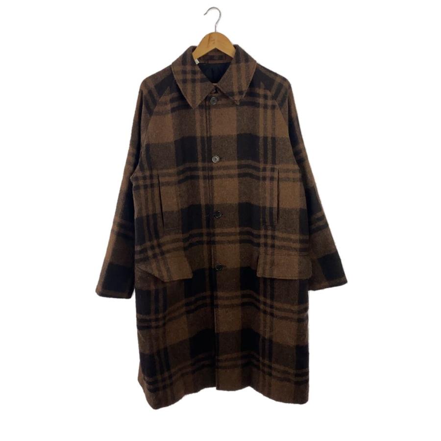 【美品】MARKAWARE/ALPACA RAGLAN MAC COATサイズ2 RAGLAN MAC COAT NATURAL COLOR ALPACA STOLE CLOTH - MARKAWARE