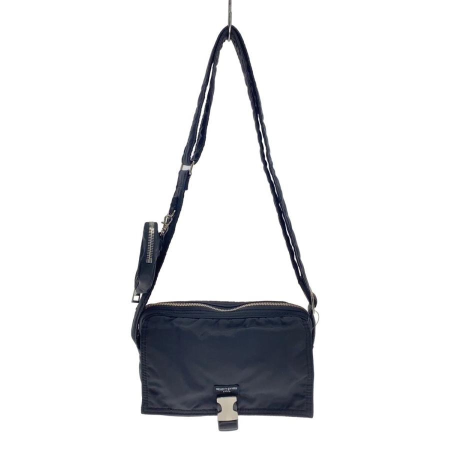 SELENT ETHER◇ショルダーバッグ/--/BLK/無地 : セカンドストリート