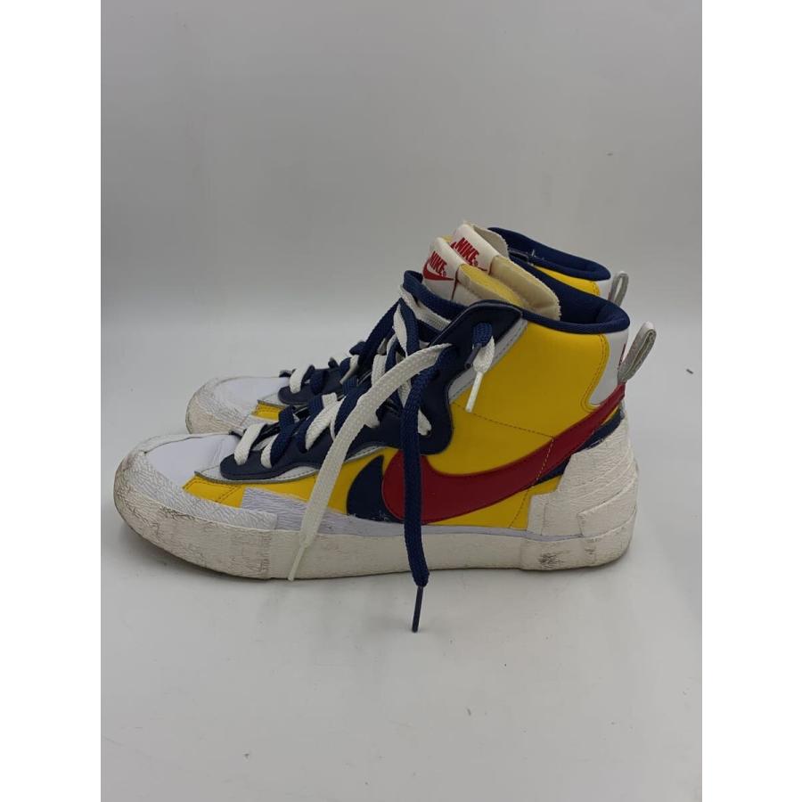 NIKE◇BLAZER MID SACAI/ブレーザーミッドサカイ/イエロー/BV0072-700 