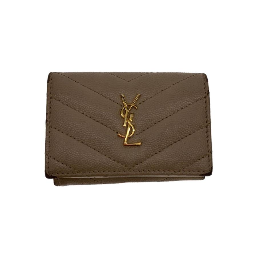 YVES SAINT LAURENT◇3つ折り財布/--/レディース : セカンドストリート