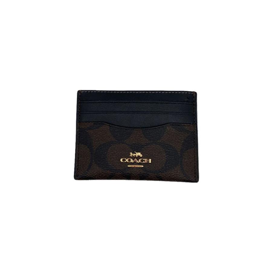 COACH◇カードケース/--/BLK/無地/メンズ : セカンドストリートYahoo