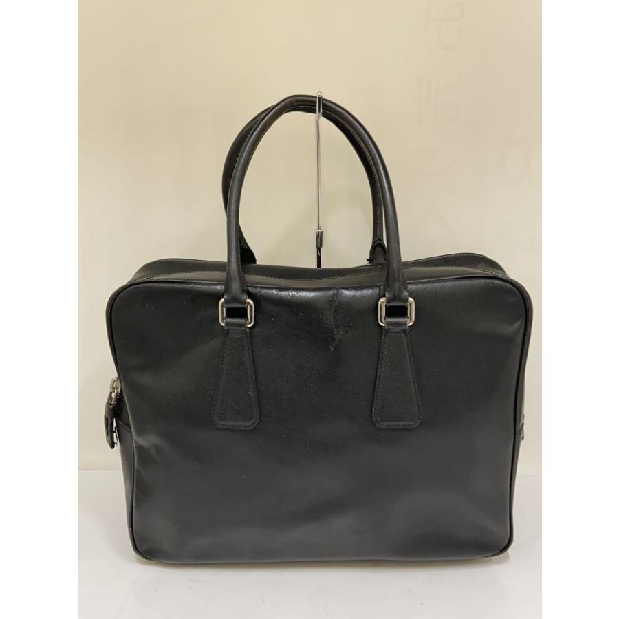 PRADA　ブリーフケース PRADA◇ブリーフケース/--/BLK/無地/175 : セカンドストリートYahoo!店