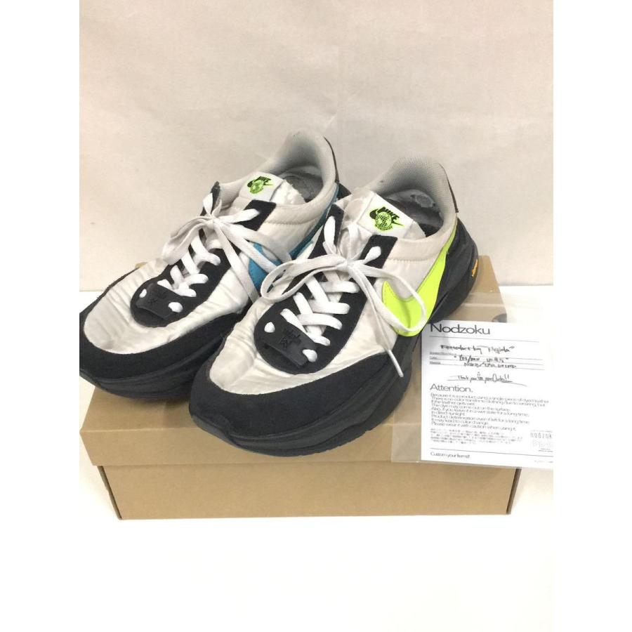 nodzoku/×NIKE/ローカットスニーカー/27.5cm/ホワイト/ナイロン nodzoku/×NIKE/ローカットスニーカー/27.5cm/ホワイト/ナイロン