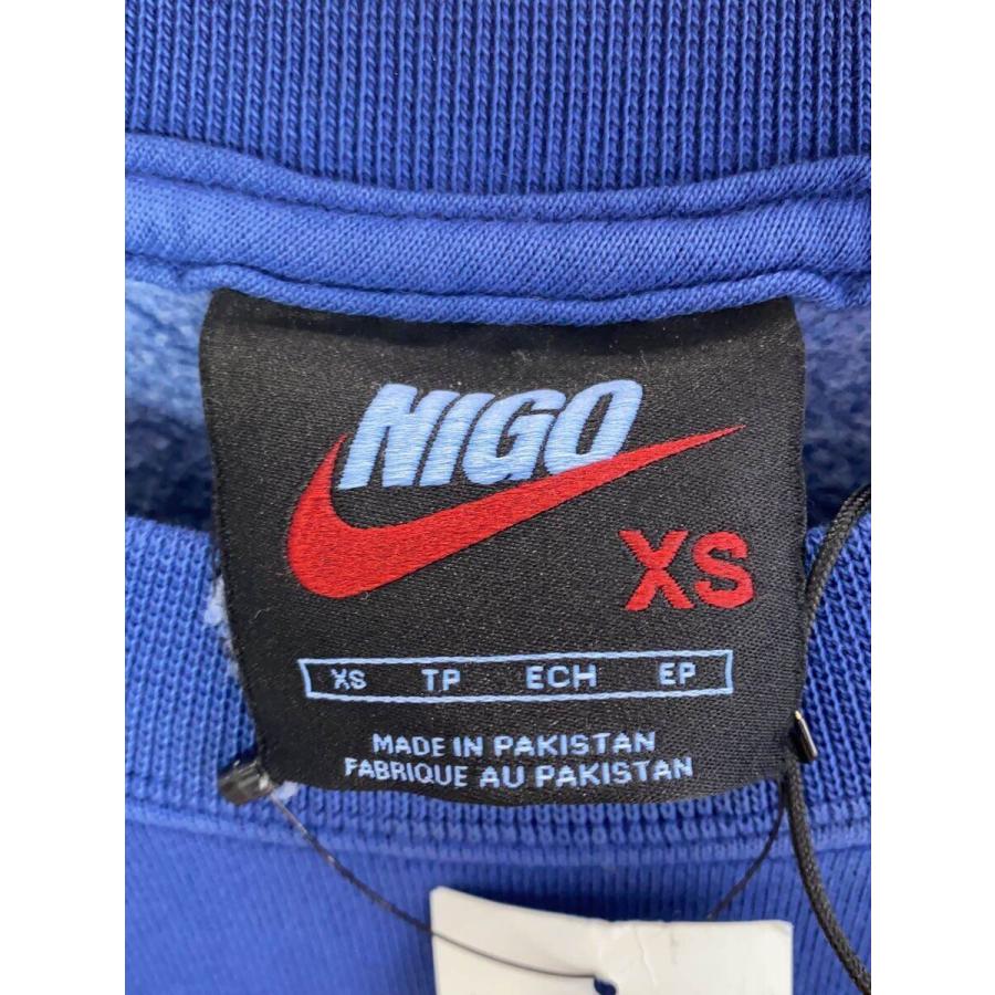 NIKE◇×NIGO/NRG Crew Fleece Navy/XS/コットン/NVY/FV5941-492