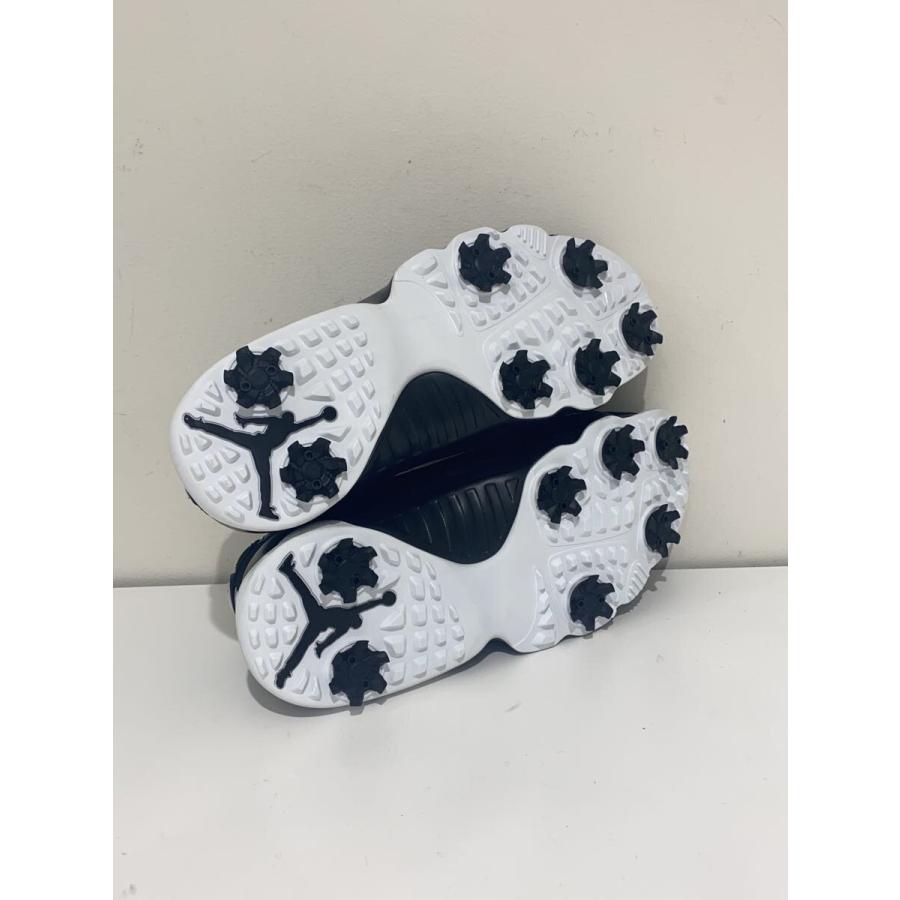 NIKE◇エアジョーダン9/ゴルフシューズ/ハイカットスニーカー/24cm/BLK