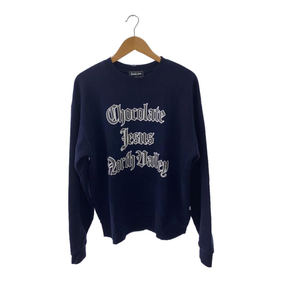 Chocolate Jesus◆24AW/CJ-Crew/L/コットン/NVY の商品画像