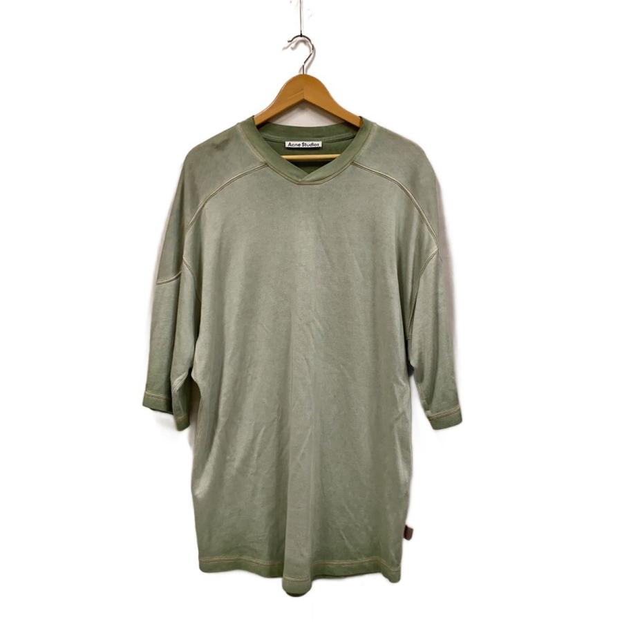 Acne Studios(Acne)◇ゲームシャツ/Tシャツ/XS/レーヨン/GRN/FN-MN