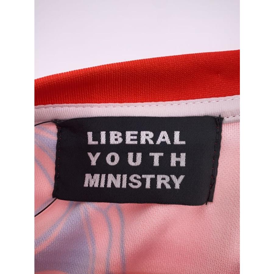 LIBERAL YOUTH MINISTRY◇長袖Tシャツ/M/ポリエステル/RED/総柄 