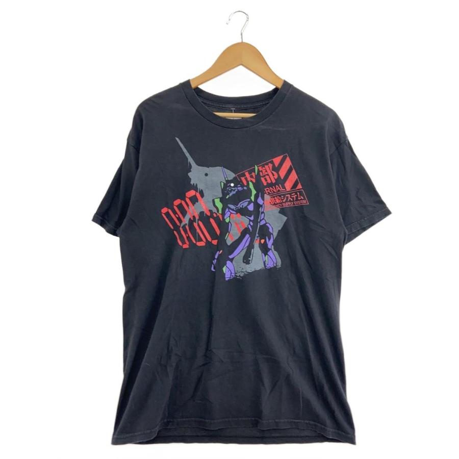 00S/初号機/エヴァンゲリオン/Tシャツ/L/コットン/BLK/プリント
