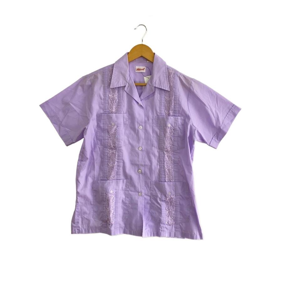 CUBA SHIRT/キューバシャツ/半袖シャツ/S/ポリエステル/PUP : セカンド 
