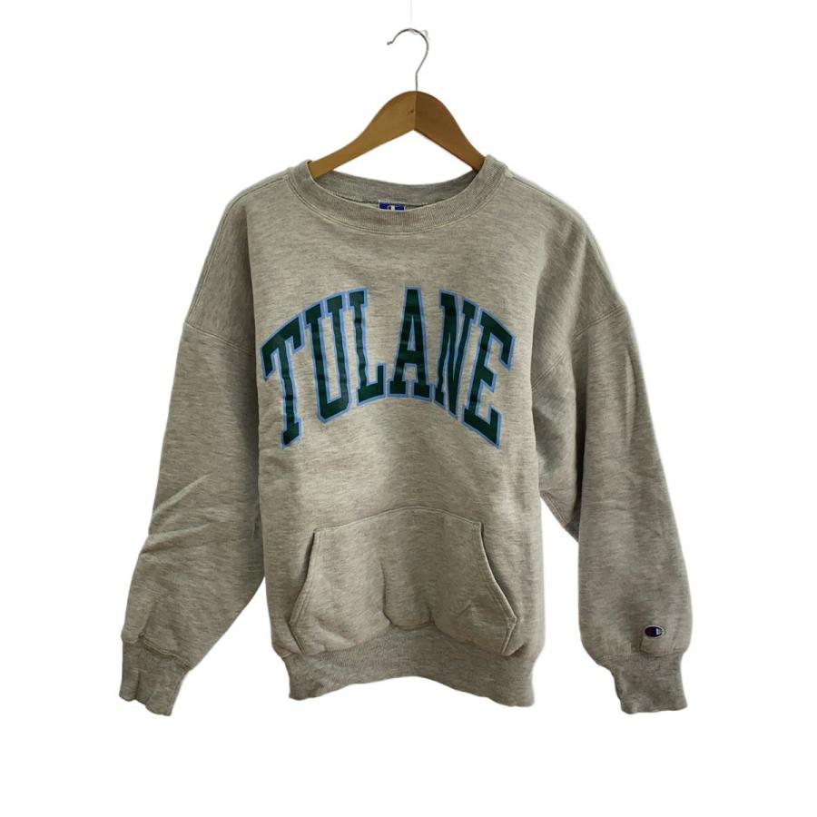 Champion◇80s/青タグ/ダブルフェイス/スウェット/XL/コットン/GRY