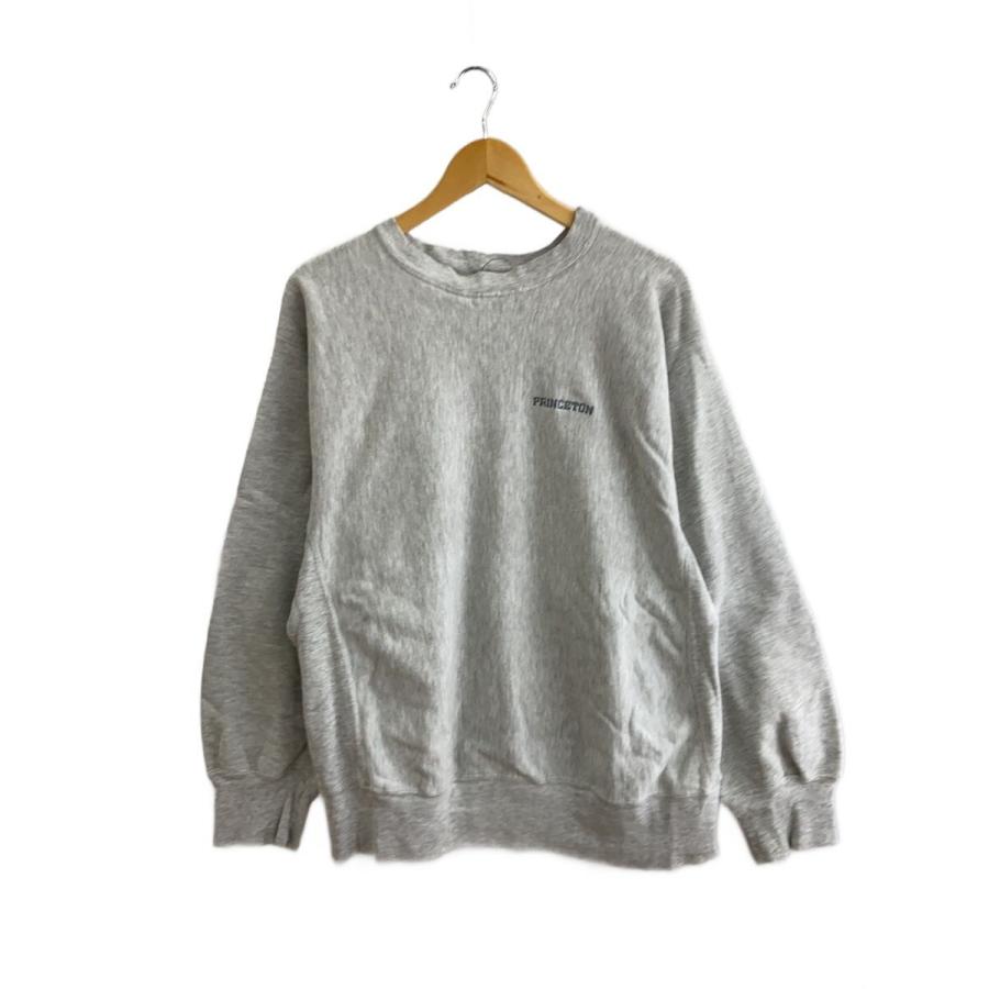 Champion◇80s/REVERSE WEAVE/PRINCETON/スウェット/XL/コットン/GRY