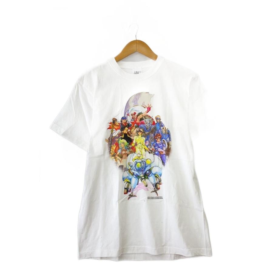 士郎正宗の世界展　攻殻機動隊と創造の軌跡　Tシャツ　Lサイズ 士郎正宗の世界展/攻殻機動隊と創造の軌跡/Tシャツ/L/コットン/WHT