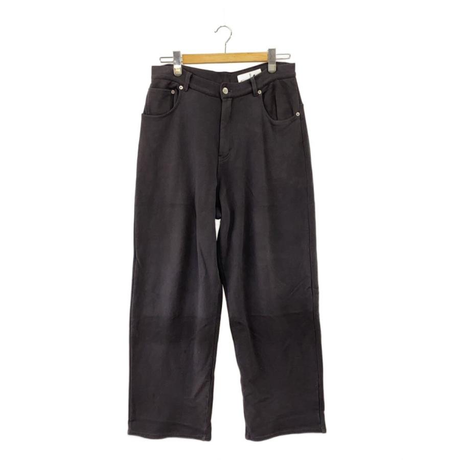 パンツ TTT MSW 25AW Polyester straight slacks TTT_MSW◇25AW/5pockets sweat pants/L/コットン/GRY/TTT-25AW-PT07
