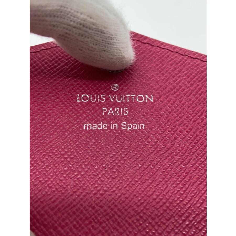 LOUIS VUITTON◆ポルト・フォイユ・サラ_エピ_PNK/レザー/PNK/レディース/M41958｜ssol-shopping｜03