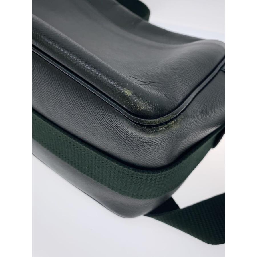 LOUIS VUITTON◇リポーター_タイガ/レザー/BLK : セカンドストリート