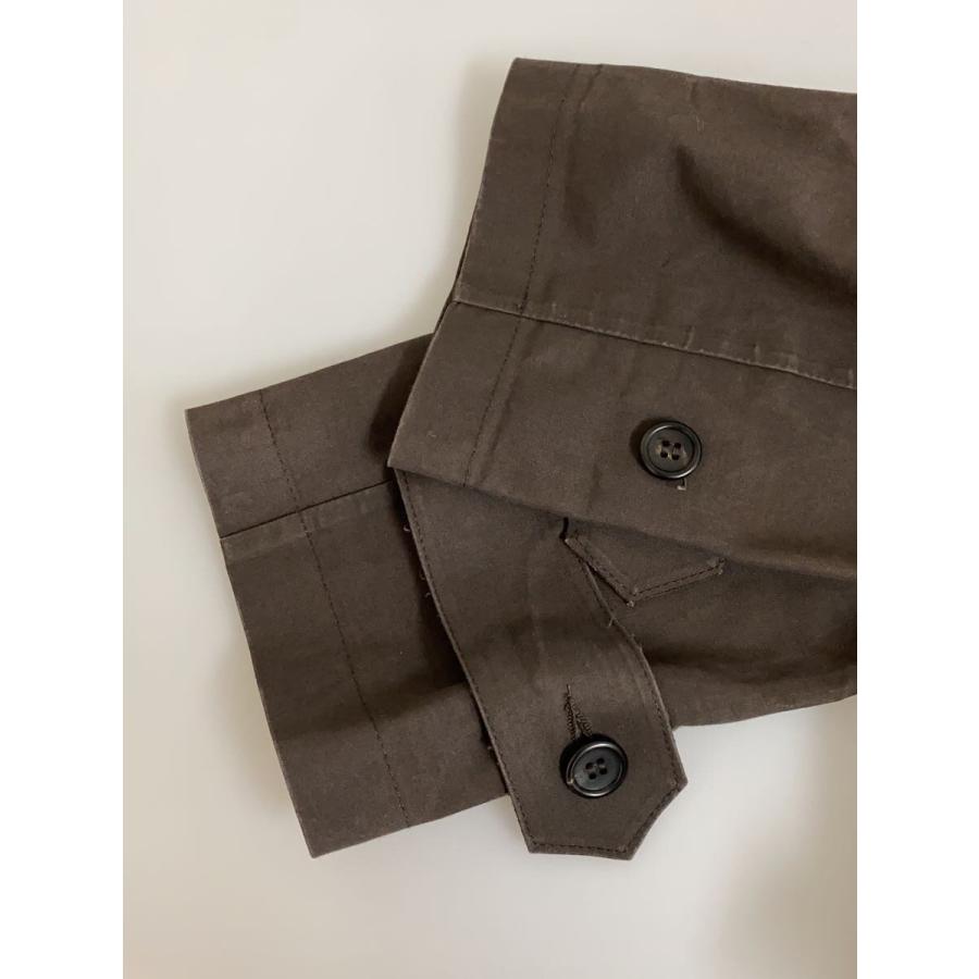 MARGARET HOWELL◇×MACKINTOSH/ゴム引きコート/1/コットン/BRW/578 
