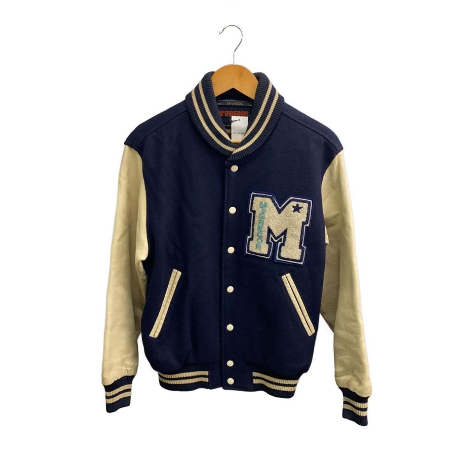 McGREGOR◇レザースタジャン/M/--/NVY/汚れあり : セカンドストリート