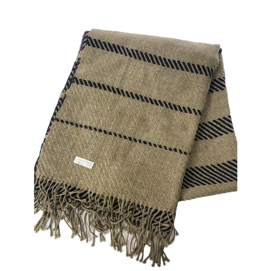 YVES SAINT LAURENT◇マフラー/ウール/レディース : セカンド