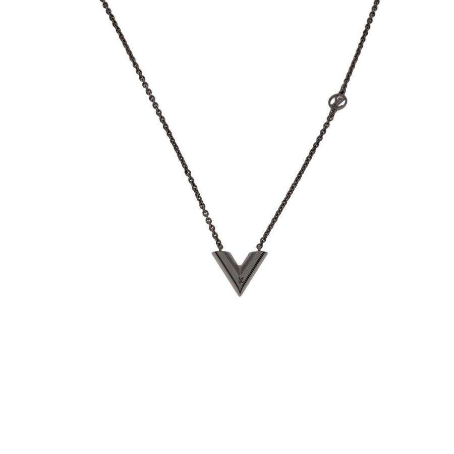LOUIS VUITTON◇ネックレス・エセンシャルV_SLV/メッキ/SLV/トップ有