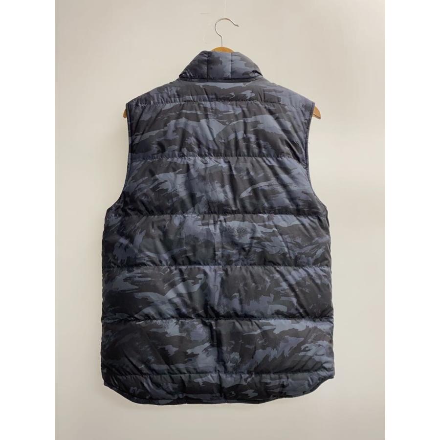 patagonia◇ダウンベスト/--/ポリエステル/BLK/カモフラ/27587