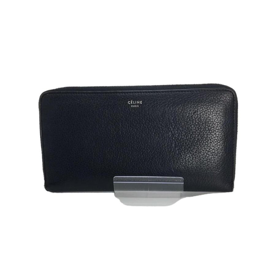 CELINE◇セリーヌ/ラージジップドウォレット/ラウンドジップ長財布  