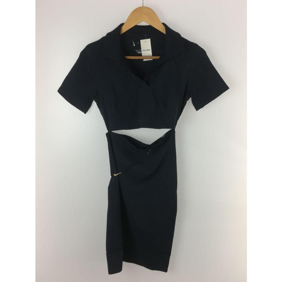 NIKE◇×JACQUEMUS/La robe polo/ワンピース/M/ポリエステル/ネイビー  