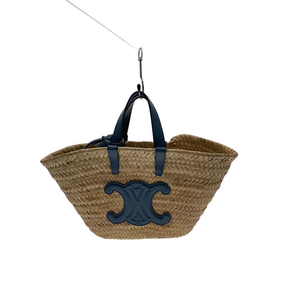 CELINE ベージュ かごバッグ CELINE◇カゴバッグ/ベージュ/無地 : セカンドストリートYahoo