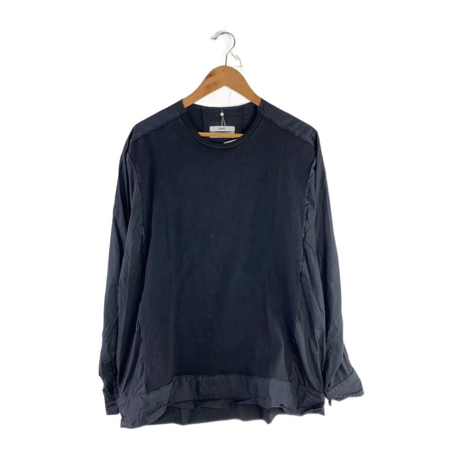 OAMC(OVER ALL MASTER CLOTH) / ANAGRAM　SHIRT/長袖シャツ/XS/BLK/黒/oamt600286// OAMC(OVER ALL MASTER CLOTH)◇長袖Tシャツ/コットン/ブラック