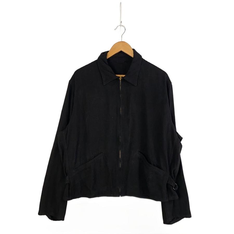 comoli 25ss シルクネップジップショートジャケット　サイズ2 COMOLI◇25SS/シルクネップジップショートジャケット/2/シルク