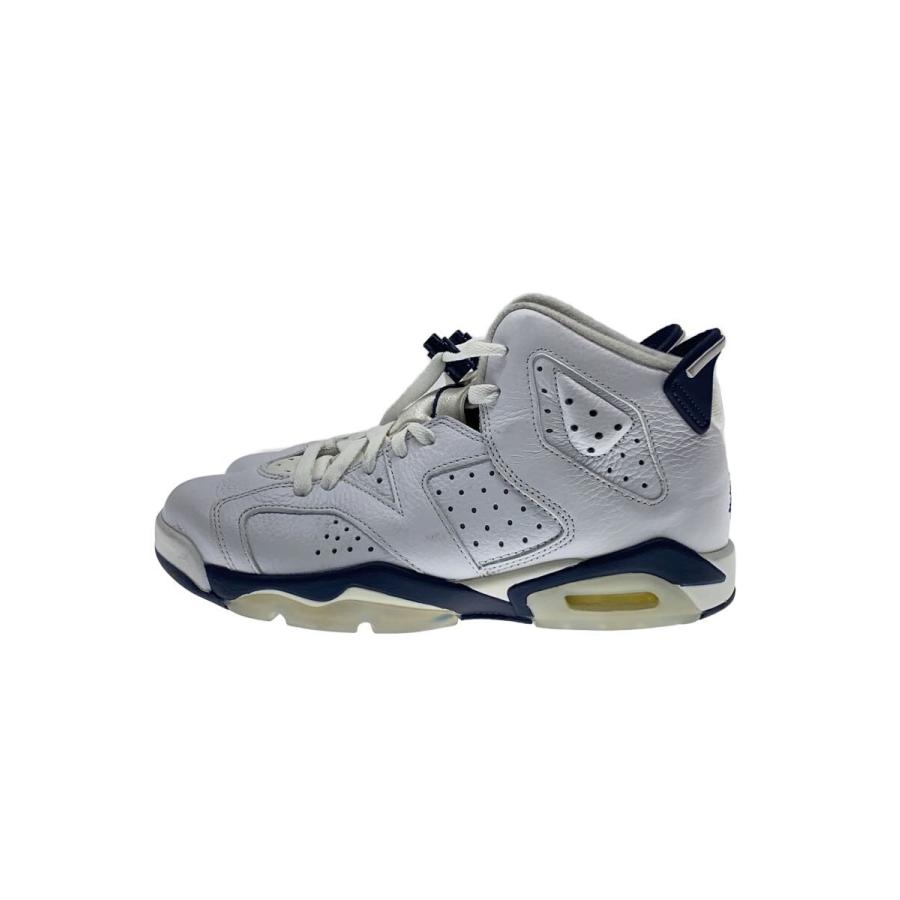 NIKE◇AIR JORDAN 6 RETRO_エアジョーダン レトロ/24.5cm/ホワイト