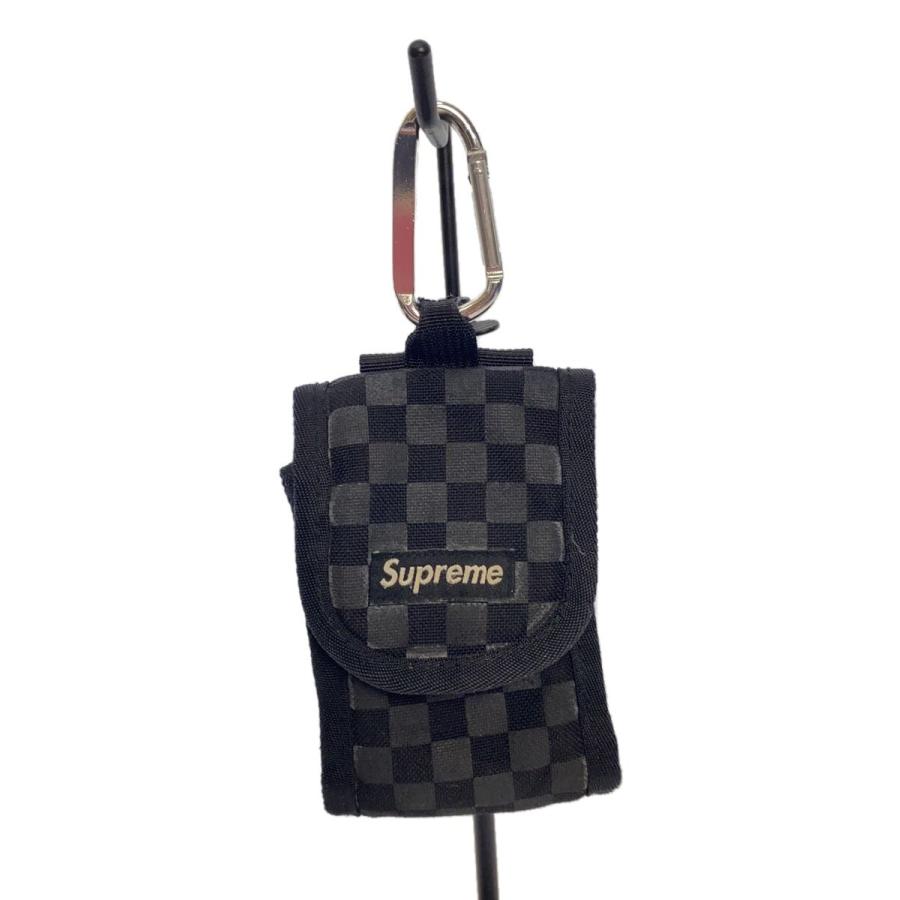 Supreme◇ポーチ/Printed Check Camera Pouch/2011AW/GRY : セカンド