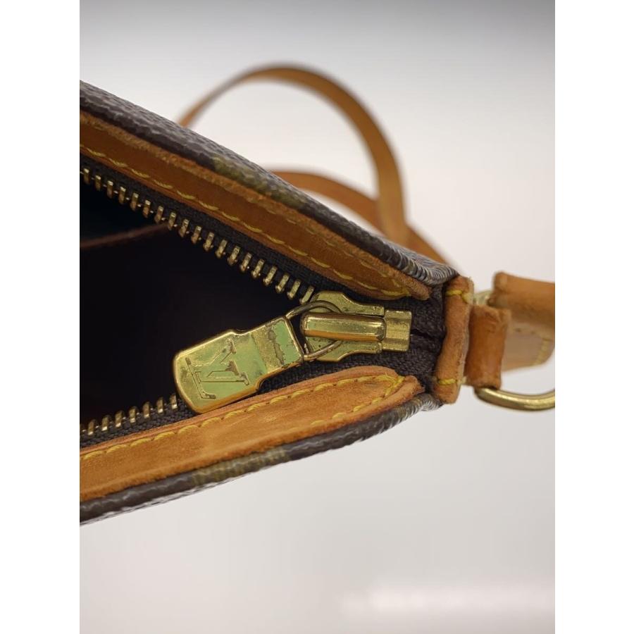LOUIS VUITTON◇ドルーオ_モノグラム・キャンバス/PVC/BRW : セカンド