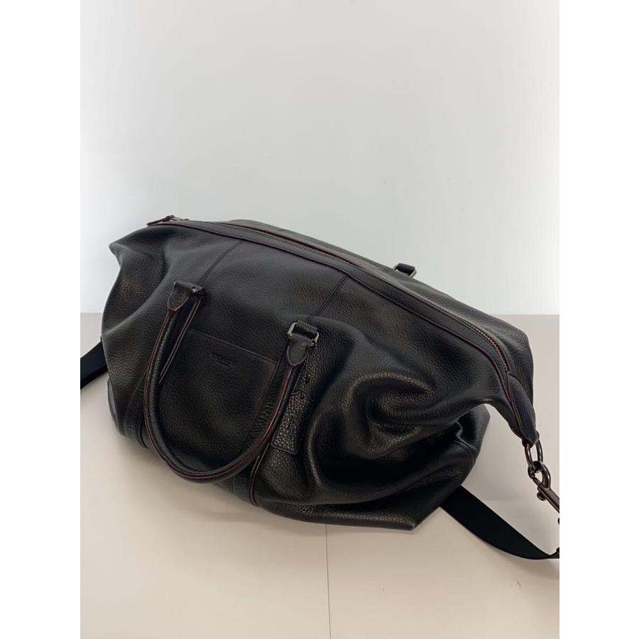 COACHボストンバッグ COACH◇ボストンバッグ/レザー/BLK : セカンドストリートYahoo!店