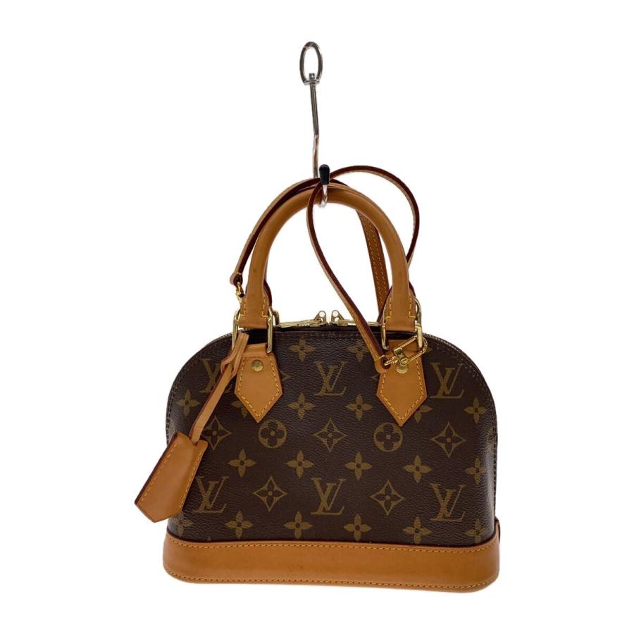 LOUIS VUITTON◇アルマBB_モノグラム・キャンバス/PVC/BRW : セカンド