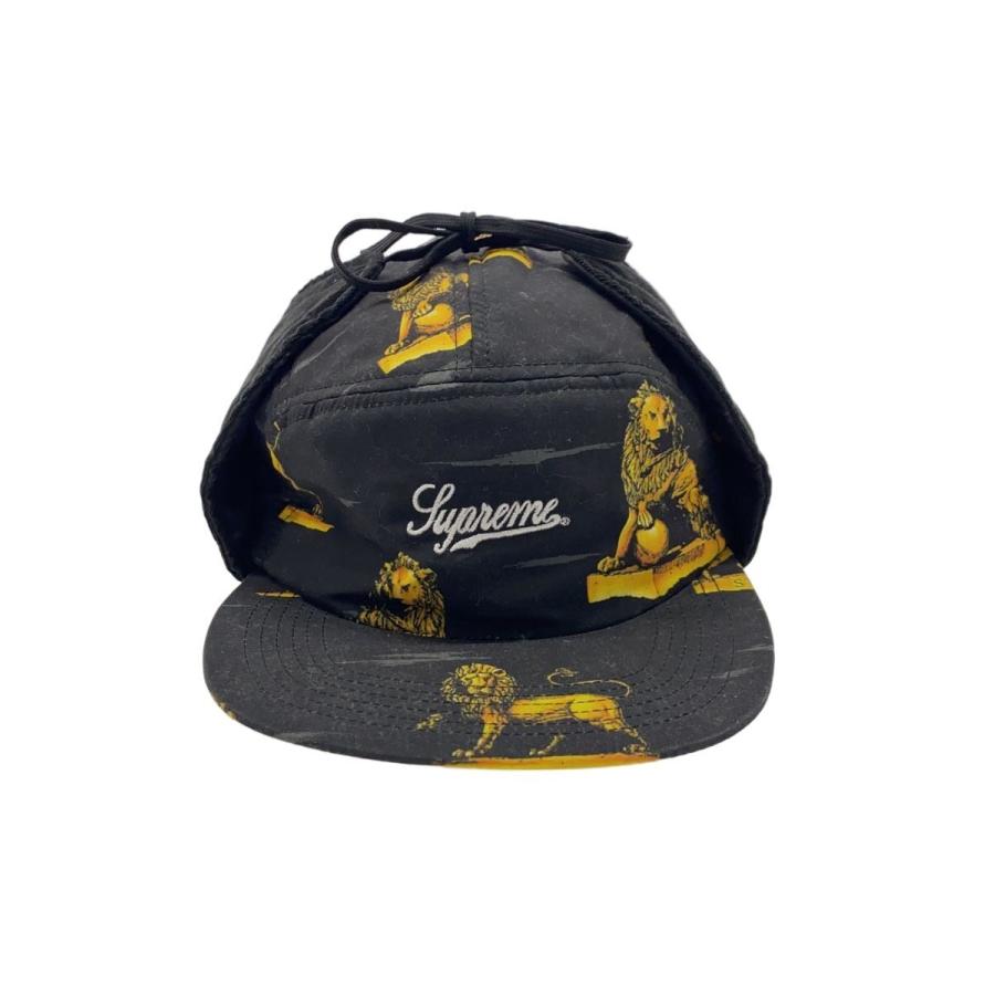Supreme◇キャップ/--/ナイロン/BLK/総柄/メンズ/LionsTrail Hat