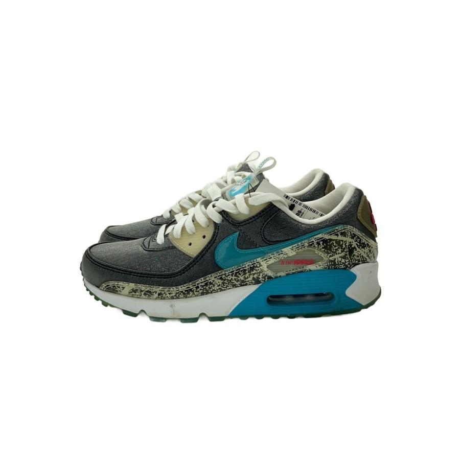 NIKE◇AIR MAX 90 SE_エアマックス SE/27cm/BLU : セカンドストリート 