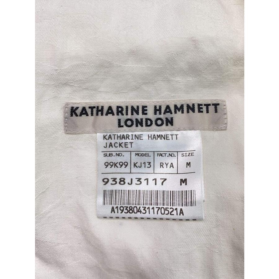KATHARINE HAMNETT LONDON◆テーラードジャケット/M/ポリエステル/WHT/99K99｜ssol-shopping｜03