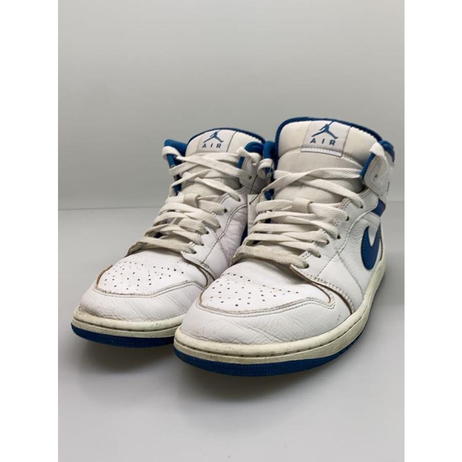 NIKE◇AIR JORDAN 1 MID SE_エア ジョーダン ミッド SE/27cm/WHT/履き