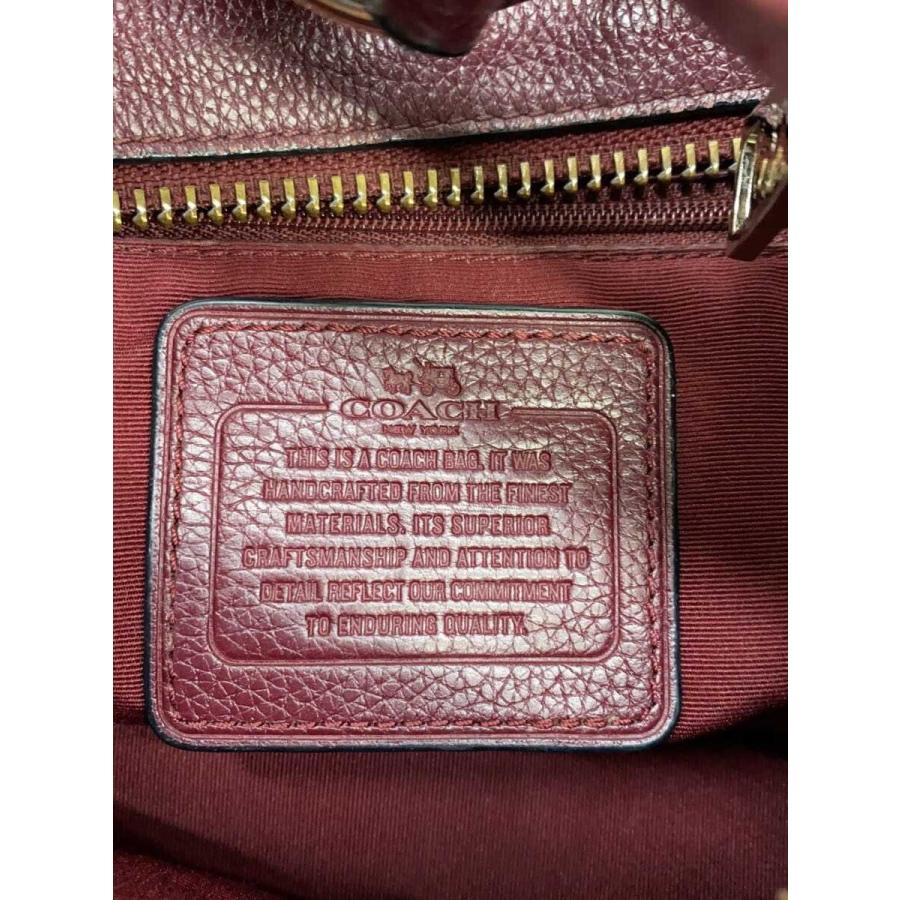 COACH◆ショルダーバッグ/--/BRD/F38250/角擦れあり