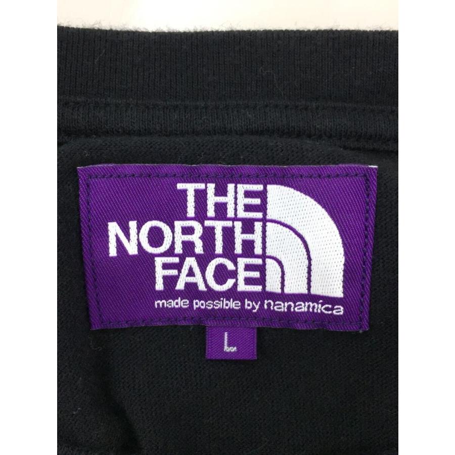 THE NORTH FACE PURPLE LABEL◆H/S Logo Tee/Tシャツ/L/コットン/BLK/NT3953N｜ssol-shopping｜03