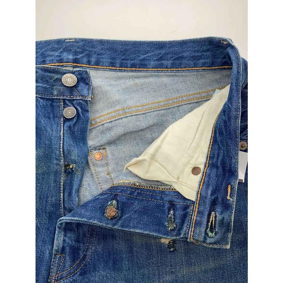 Levi's◇501xx/トルコ製/リペア加工/ボトム/30/コットン/IDG/PC9-47501