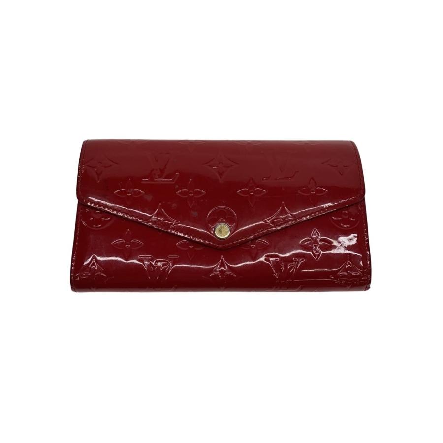 LOUIS VUITTON◇ポルト・フォイユ・サラ_モノグラム・ヴェルニ
