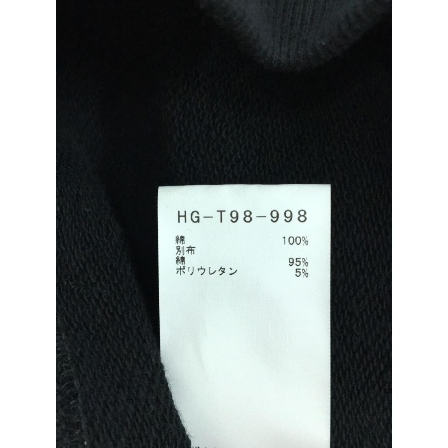 yohji yamamoto POUR HOMME◇パーカー/3/コットン/BLK/ヨウジヤマモト