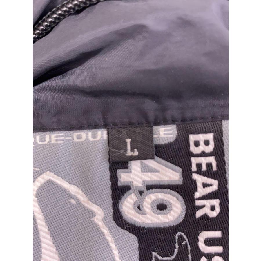 Bear U.S.A◆90s-00s/リバーシブル/ダウンジャケット/L/ポリエステル/BLK/無地｜ssol-shopping｜04