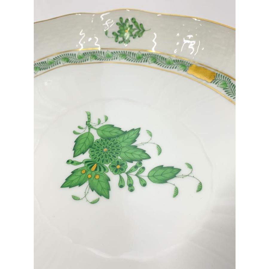 Herend◇ヘレンド/プレート/オーバル/アポニーグリーン : セカンド