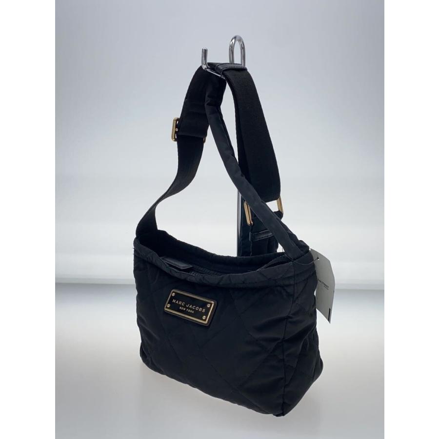 MARC JACOBS◇ショルダーバッグ/ナイロン/ブラック/無地/QC-038325